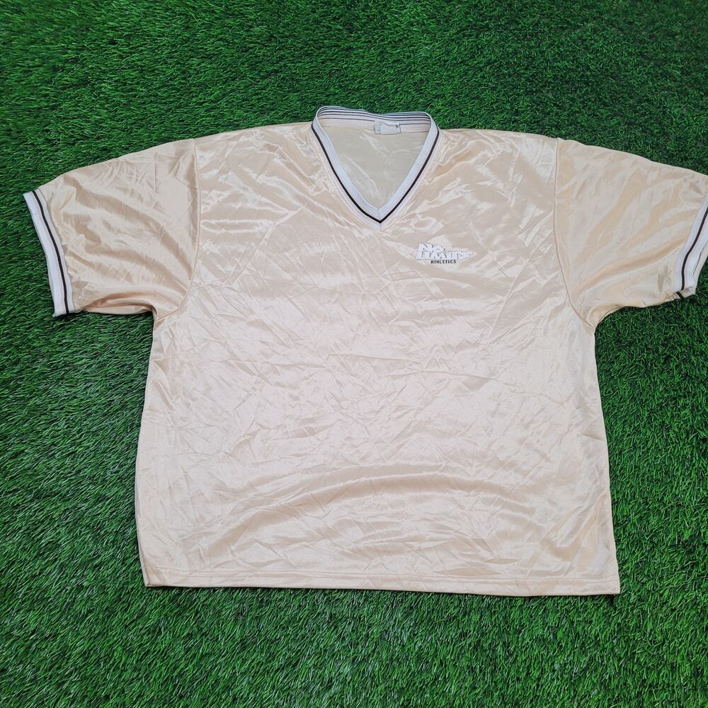 VTG 90s No Limits Shiny Satin Jersey Mens Large Boxy Fit Baggy